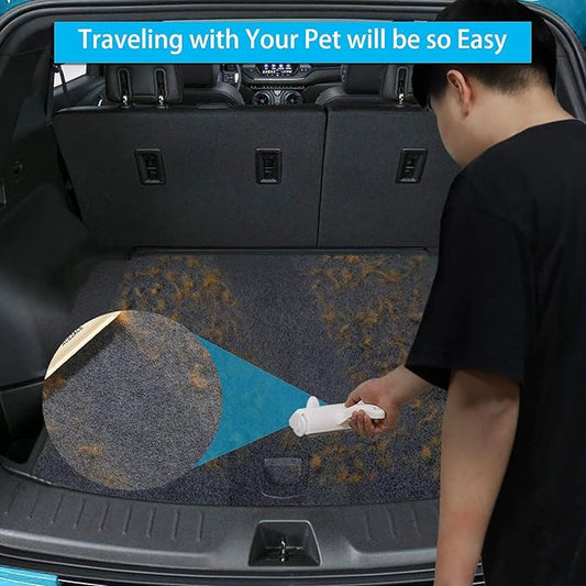 Pet Hair Remover Roller, Reusable Animal Hair Removal Brush for Dogs and Cats, Easy to Clean Fixed Areas Pet Fur from Carpet, Furniture, Rugs, Stairs, Bedding and Sofa. ACE2ACE