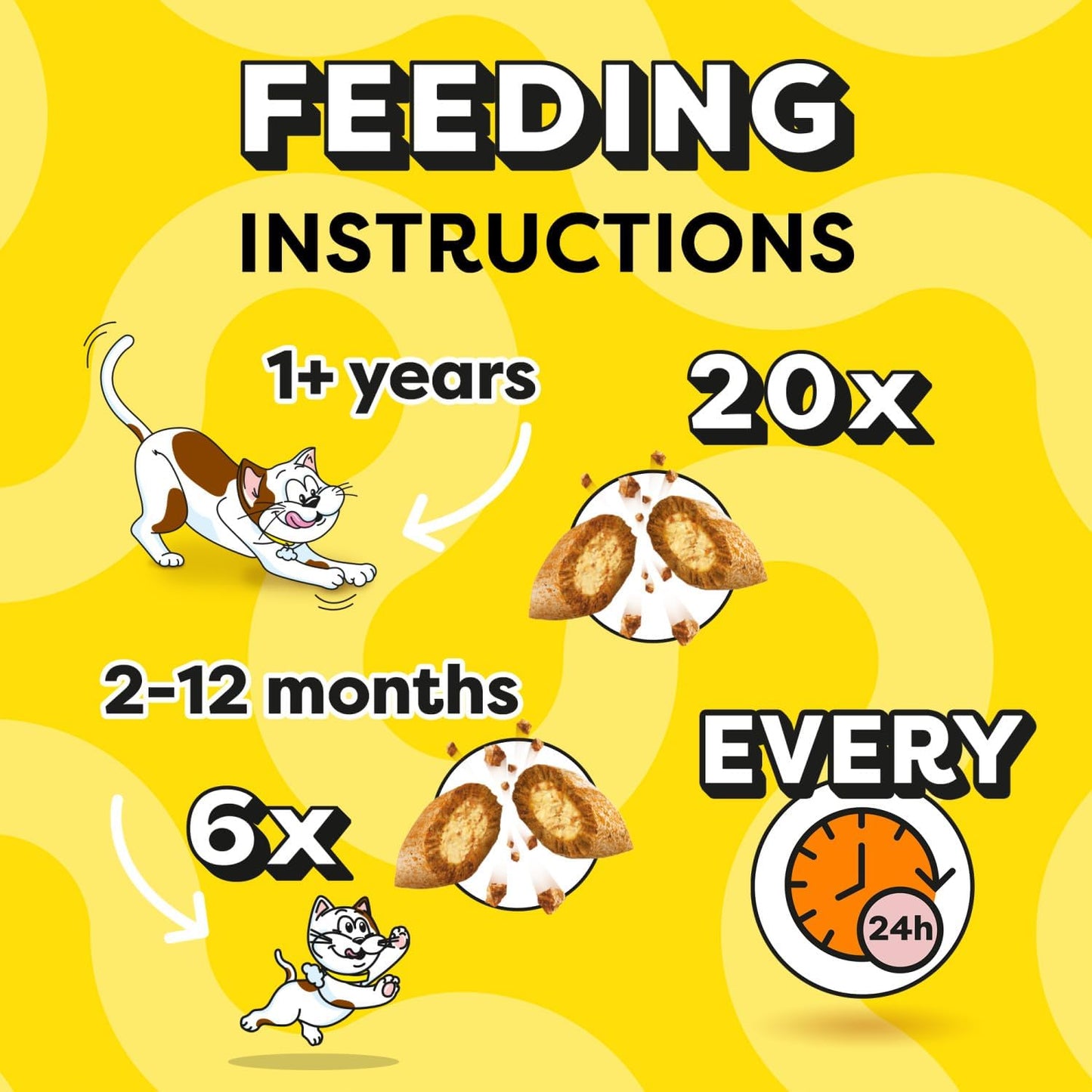 DREAMIES - Cat Treats - 12 x 60g - Multipack Biscuits - Variety Snack Box - 12 Pouches