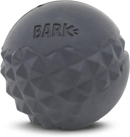 Bark Dog Toy Super Chewer Comet Squeaky Tough Dog Ball Chew Toys for Aggressive Chewers, Hard Rubber With Different Textures, Smear Peanut Butter for an Extra Tasty Reward, For Medium To Large Dogs