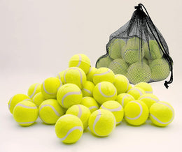 1ABOVE Durable Sport Play Tennis Cricket Dog Toy Ball, Sturdy & Durable, Great For Lessons, Practice, Throwing Machines Adults Children Exercise Pets