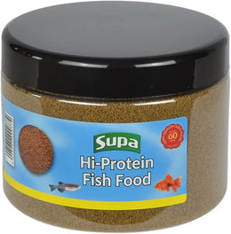 Supa Hi-Protein Crumble Fish Food 300 gram 0.5mm-0.8mm, For All Coldwater and Tropical Fish, Made From Premium Quality Ingredients Which Offer A Nutritionally Balanced Diet.