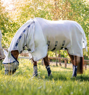 Horseware Fly Sheet Rambo Protector Silver-Blue in Size: 6'0/183 cm (EU). - Silver-Blue - 6'0/72