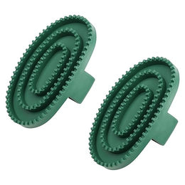 2Pcs Horse Curry Comb, Horse Grooming Brushes, Horse Brushes, Magic Brush Horses, Bathing Tool for Horse, Dogs, Cat, Pet, Rubber Hair Remover Comb for Bathing, Shedding Control and Hair Grooming