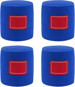Manolyee Horse Wrap Bandages - Horse Leg Wraps | Soft Protector Flexible Bandages for Competition Recovery Equestrian Events Training Riding Trail Riding Daily Turnout Stable Care