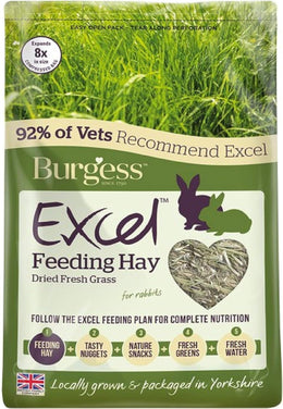 Burgess - EXCEL - FEEDING HAY - GRASS - FORAGE - 1kg x1