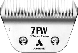 Andis 561465 ceramicEDGE #7FW Coarse Wide Blade, Small Animal and Pet Grooming, Detachable Replacement Blade, Long Lasting, Stainless Steel