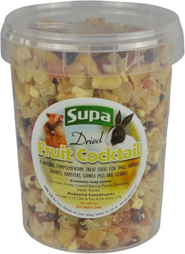 Supa Small Animal Fruit Cocktail, 1 Litre | Made From Human Grade Food Material | Excellent Treat For Your Pet,