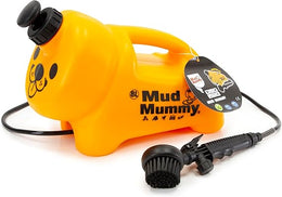 Mud Daddy Mud Mummy – Portable Pet Washer, Multipurpose Washing Device, Muddy Walks, Perfect for Dogs, Horses, Bikes, Shoes, Camping and More – 8 Litre – Yellow