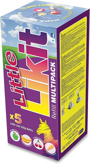 Likit Little Multipack Refill 250g | Apple, Cherry, Banana, Carrot | Pack of 5 | 250 g
