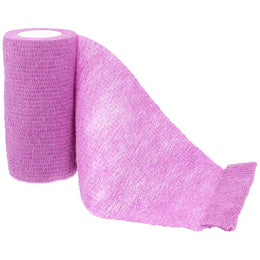 IMIKEYA 1 Roll Self- Horse Elastic Wrap Made of Non-woven Fabric, Professional Easy to Use for Horse Leg Protection and Bandaging in Purple Colour