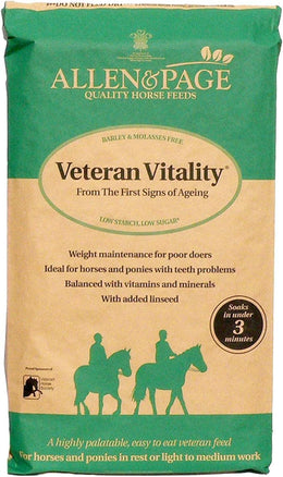 Allen & Page Veteran Vitality Horse Feed, 20 kg
