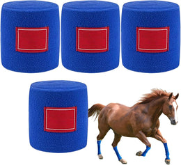 Horse Wrap Bandages | Stable Horse Leg Wraps | Flexible Soft Protector Bandages for Training Recovery Trail Riding Equestrian Events Riding Daily Turnout Stable Care Competition