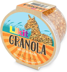 Likit Granola Multigrain Horse Treat 550g | Long Lasting, Boredom & Stress Reliever | 550g