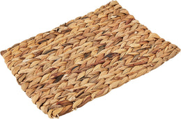 Rosewood Naturals Chill 'n' Chew Mat, Small Animal Bed, Shelf Liner and Chew Toy, Natural Materials Hand Woven for Small Animals, 33cm x 24cm