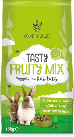 Country Value Fruity Nuggets for Rabbits, 10kg