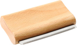 Deshedding Brush Wooden, Grooming Brush for Dog, Cat & Horse, Ergonomic Design Combs for Cleaning Short & Long Hair, Fur & Dirt