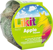 Likit Horse Treat Apple Large Refill 650g | Tasty Horse Treat, Reduce your Horse's Boredom & Stress | Apple
