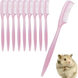 Rabbit Brush - 10 Piece Small Animal Grooming Kit Soft Hair Cleaning Tools | Grooming for Small Hamsters and Ferrets Brush for Sensitive Skin Indoor Grooming Daily Kle