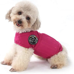 Dog Anxiety Relief Coat,Lightweight Wrap Anxiety Jacket Shirt for Anxious Pets Keep Calming Comfort(Rose red,XS)