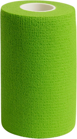 Bow & Arrow Equestrian Horse Cohesive Veterinary Bandage Wrap - Self Adhesive Bandage Elastic Bandage for Sports Wrist Ankle Sprains - Green