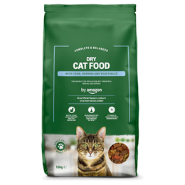 Complete Dry Cat Food for Adult Cats with Tuna & Herring, 1 pack of 10kg
