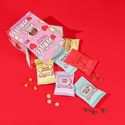 Denzel’s Valentines Dog Treats - Love Bites Variety Box of Dog Treats - Valentine’s Gift Box for Dogs