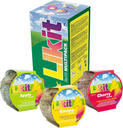 Likit Horse Lick Large Refill 650g Value Multipack | Apple, Banana & Cherry | 3 x 650g Likits