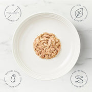 Encore 100% Natural Adult Wet Cat Food Pot, Succulent Tuna with Pacific Crab in Broth 60 g Pot (Pack of 10)