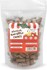 Banana & Apple Treats 1.5kg | 100% Natural, Sugar Free Treats for Horses & Ponies, No Artifical Ingredients, Molasses Free (1.5kg Bag)