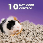 Premium Small Animal Bedding – 10L, Super Soft, 10-Day Odour Control, 2X Absorbent, Dust-Free, Eco-Friendly Bedding for Rabbits, Guinea Pigs, Hamsters & Other Small Pets (Tropical Fruits - 10L)