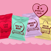 Denzel’s Valentines Dog Treats - Love Bites Variety Box of Dog Treats - Valentine’s Gift Box for Dogs