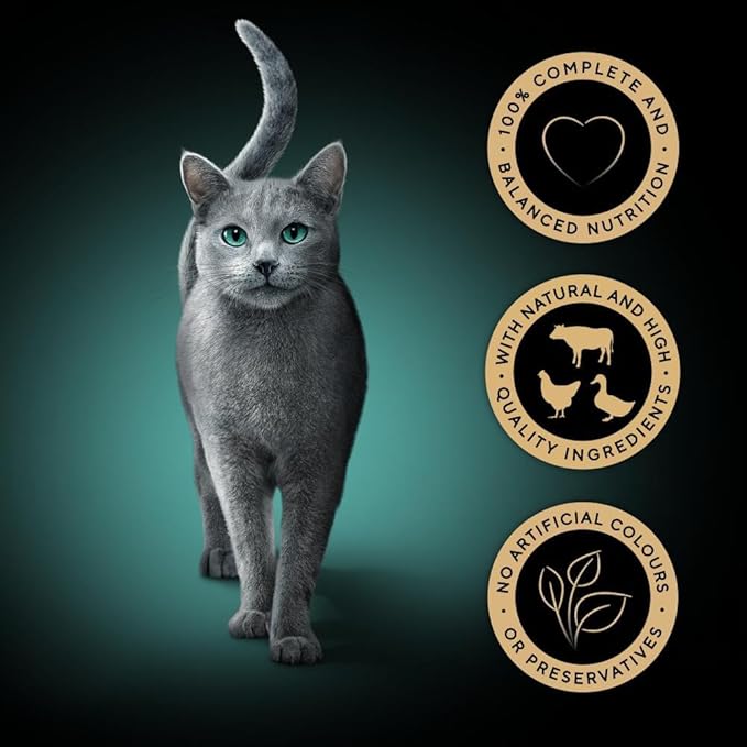 SHEBA Fresh & Fine Cat Pouches Meaty Pieces in Gravy 50x50g