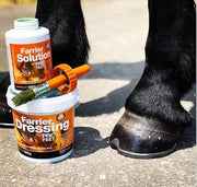 NAF Profeet Farrier Solution 500ml – Hoof Dressing for Horses – Nourishes, Protects & Strengthens Hooves – With Natural Oils & Antibacterial Agents – Easy Brush-On Application