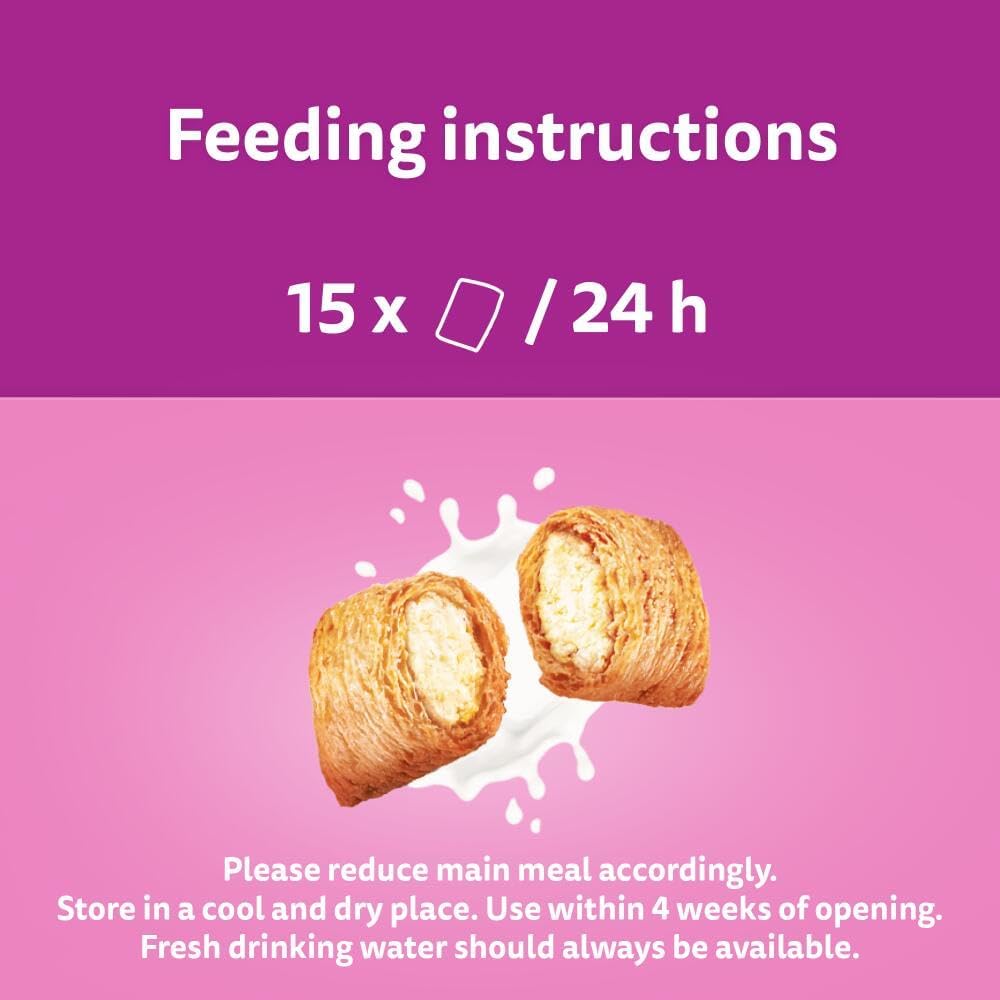 Whiskas Kitten Milky Treats Cat Treats 50 g, pack of 6