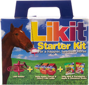Likit Starter Kit Blue 2.5kg | Horse Treat and Horse Toy Bundle | 2.5kg