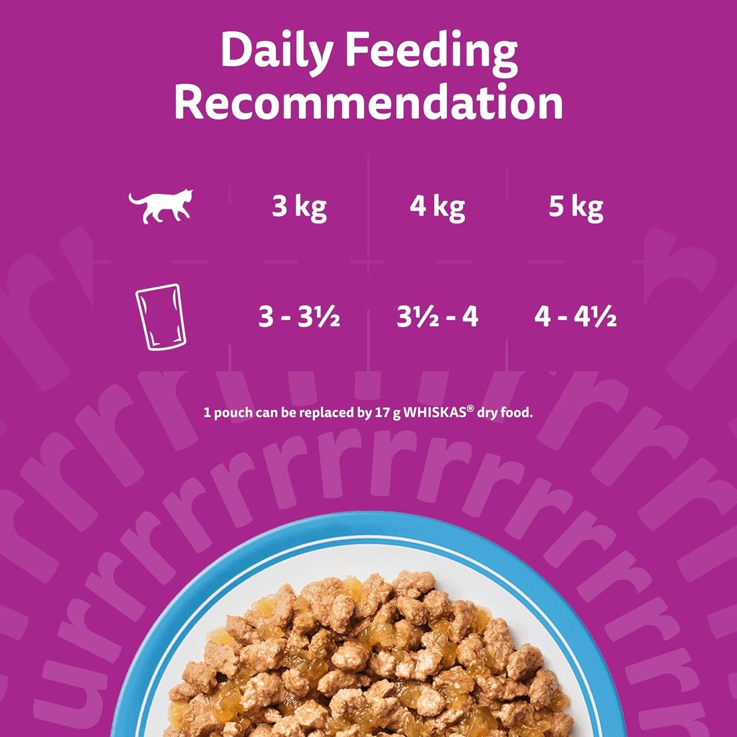 WHISKAS Senior 11+ Wet Cat Food in Jelly 12x85g Fish Favourites (Pack of 4)