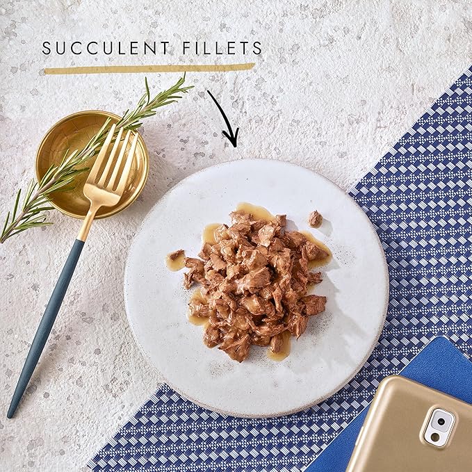 GOURMET Perle Delighters Collection in Gravy Wet Cat Food 40x85g