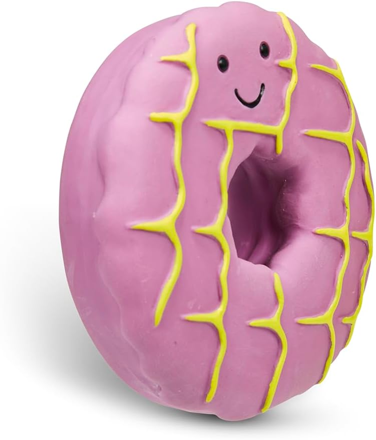 Petface Iced Ring Biscuit Latex Dog Toy (Pack of 1)