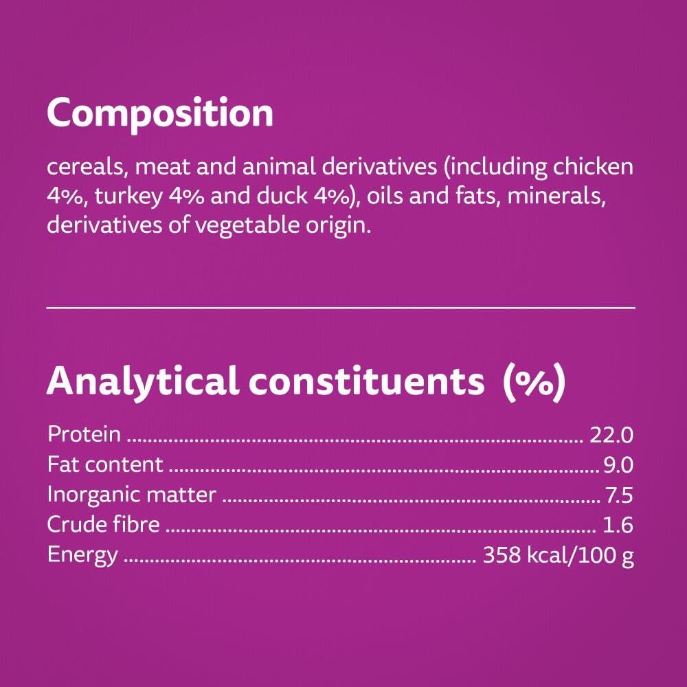 Whiskas Crunch Cat Treats 100 g- Delicious Crunchy Snacks for Cats (Pack of 6)