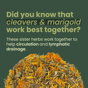 Cleavers & Marigold 1kg Bag | 100% Natural Feed Supplement for Horses & Ponies, Equine Clivers