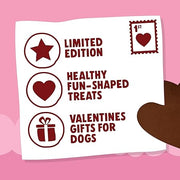 Denzel’s Valentines Dog Treats - Love Bites Variety Box of Dog Treats - Valentine’s Gift Box for Dogs
