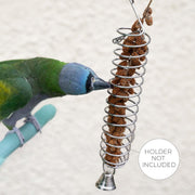 Parrot Essentials Red Millet Spray Bird Food (250g) – Healthy Parrot Food, Natural Bird Treats, Millet for Budgies, Cockatiel Treats, Conure, Lovebird, Parakeets and Budgies Food