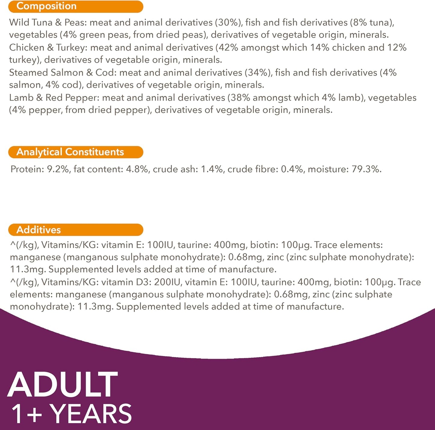 IAMS Adult Wet Cat Food Land & Sea in Gravy 12 x 85g