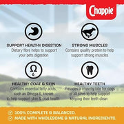 Chappie - Dry Dog Food for Adult Dogs - with Chicken and Wholegrain Cereal - 15 kg