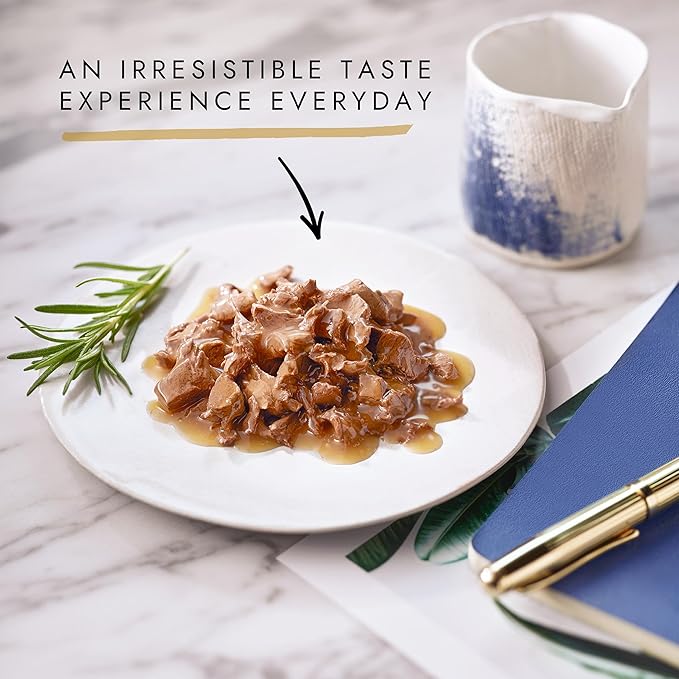 GOURMET Perle Delighters Collection in Gravy Wet Cat Food 40x85g