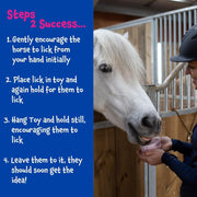 Likit Starter Kit Blue 2.5kg | Horse Treat and Horse Toy Bundle | 2.5kg
