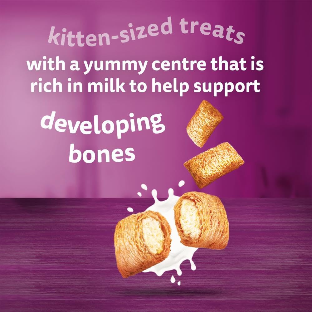 Whiskas Kitten Milky Treats Cat Treats 50 g, pack of 6
