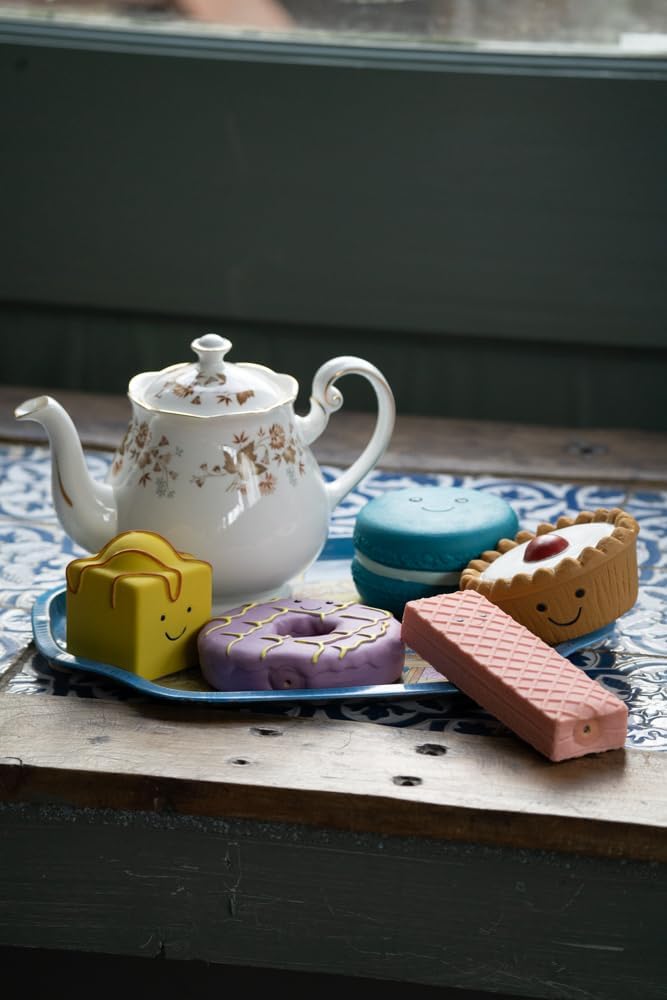 Petface Iced Ring Biscuit Latex Dog Toy (Pack of 1)