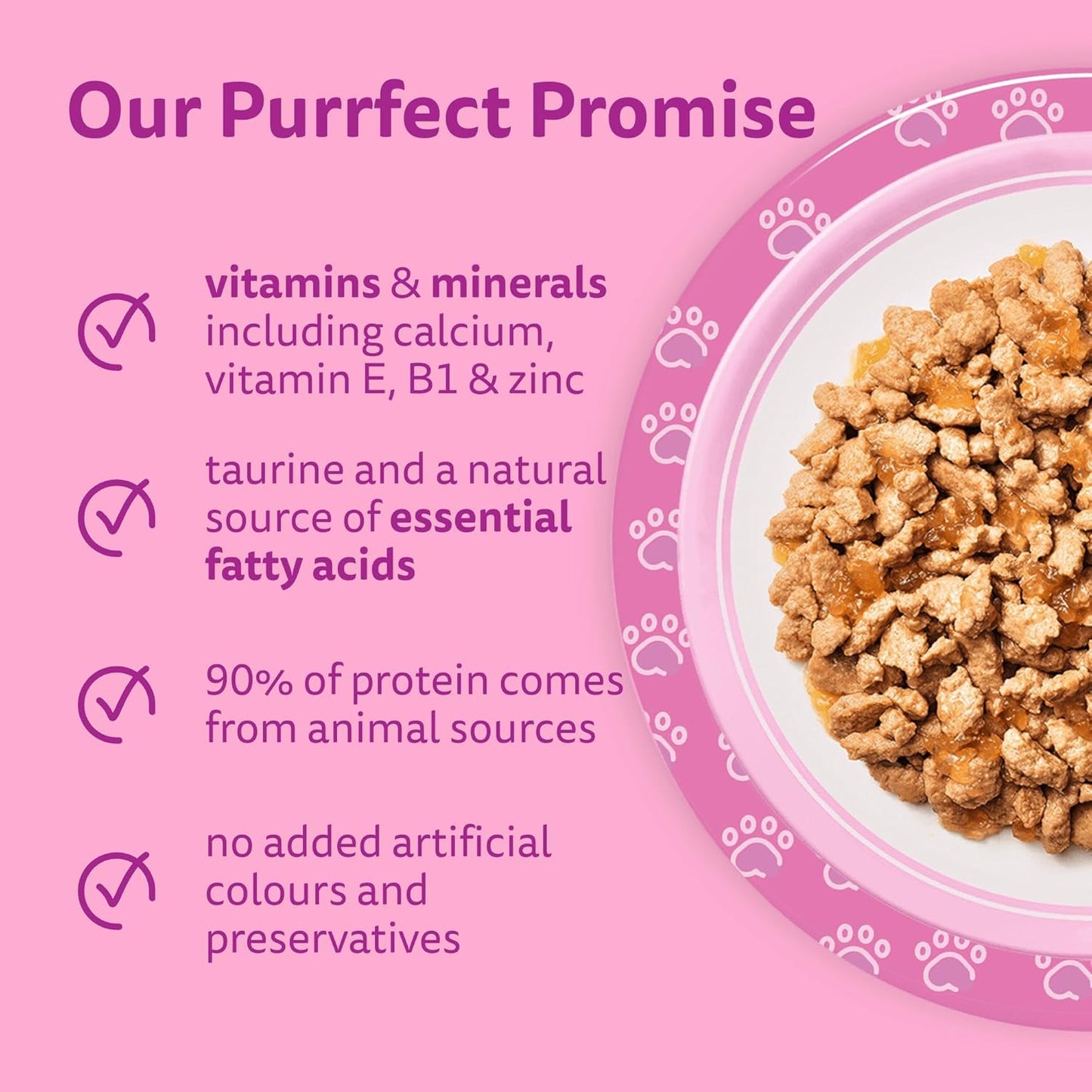 Whiskas Junior Poultry Selection in Jelly 48 x 85 g Pouches, Kitten Cat Food, Pack of 4 (12 x 85 g)