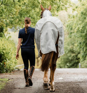 Horseware Fly Sheet Rambo Protector Silver-Blue in Size: 6'0/183 cm (EU). - Silver-Blue - 6'0/72